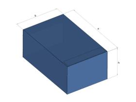 Типовые прямоугольные ПВХ-коробки